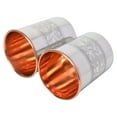 thumbnail image 4 of HealthGoodsIn - Set of 2 Outer Stainless Steel and Inner Pure Copper Tumbler - 250 Ml (8.45 US Fluid Ounce) Capacity, 4 of 6