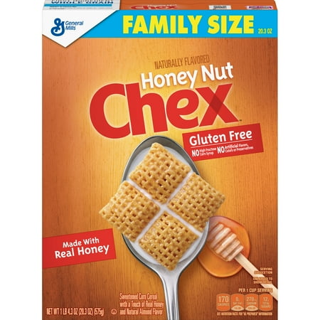 Honey Nut Chex Cereal, Gluten Free, 20.3 oz
