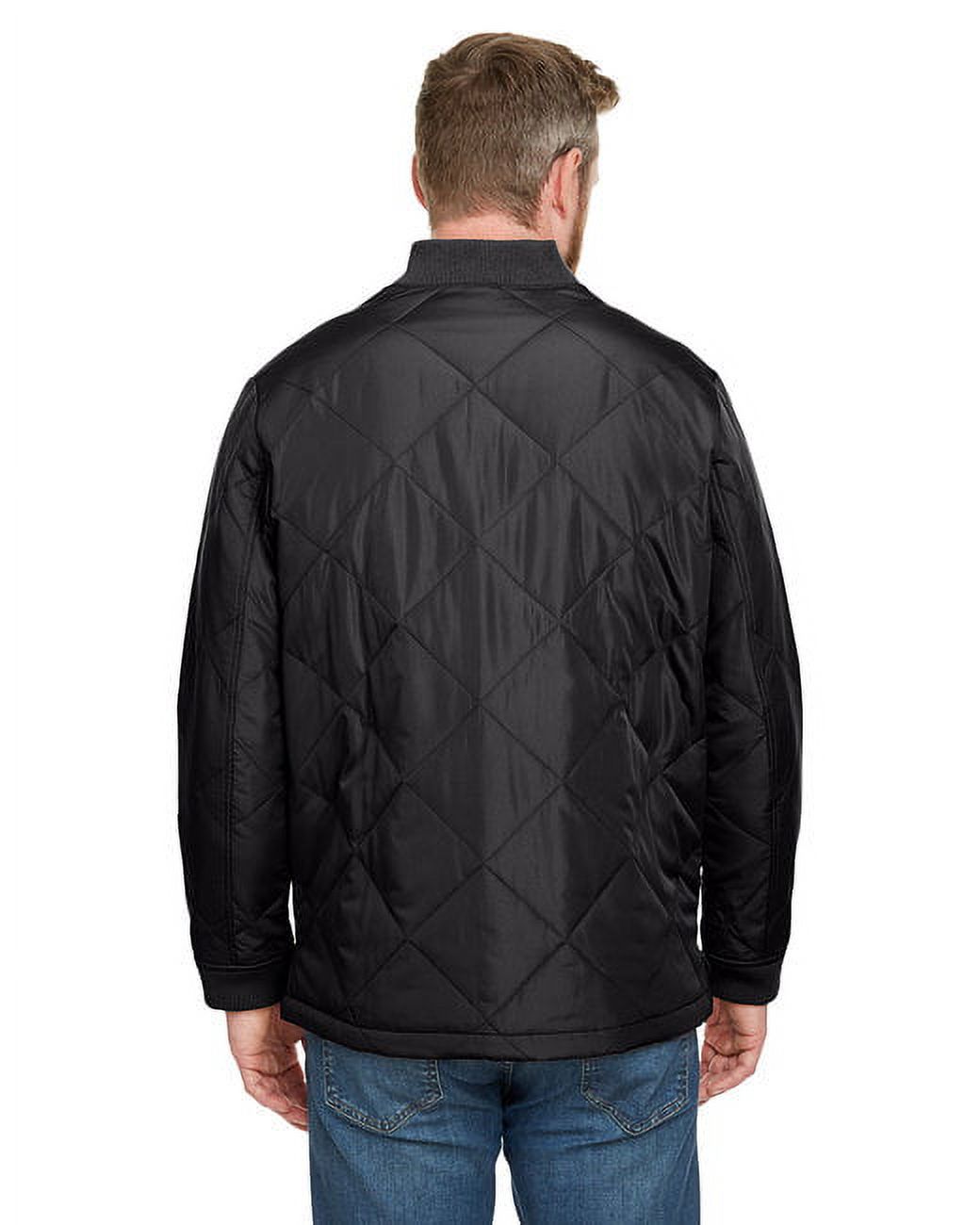 Adult Dockside Insulated Utility Jacket - DARK CHARCOAL - 4XL - image 2 of 3