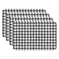 CounterArt "Buffalo Trend" 4-Pack Reversible Plastic Tabletop Placemats