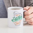 thumbnail image 4 of CafePress - Take A Pitcher It Will Last Long - 11 oz Ceramic Mug - Novelty Coffee Tea Cup, 4 of 4