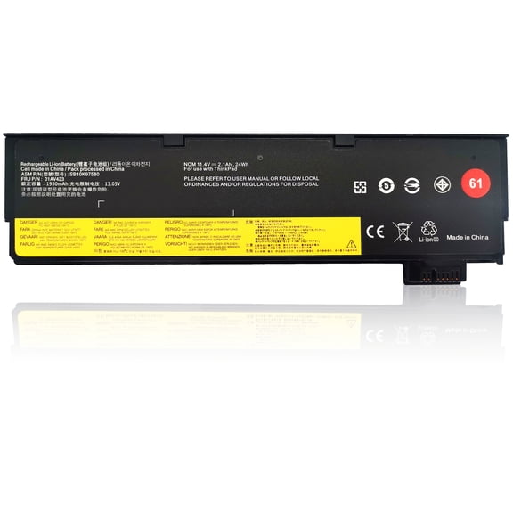 01AV423 SB10K97580 Laptop Battery for Lenovo ThinkPad T470 T570 T480 T580 P51S P52S TP25 A475 A485 61  01AV422