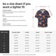 thumbnail image 5 of Fotbe Cute Foxes Camisa Estampada de Manga Corta para Hombre, Casual de Verano, Estilo Playero, Sin Arrugas-Small, 5 of 5