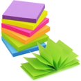 thumbnail image 2 of Bright Colors Sticky Notes 2x2 inch Self-Stick Pads 6 Pads/Pack, 2 of 6
