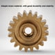 thumbnail image 3 of 4305-0025-0020 Servo Gear Brass 20 Tooth Brass Gear MOD 25 Tooth Spline 08 Suministros industriales Piezas DIY Micro Motor Parts ANGGREK Otros, 3 of 8