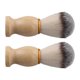 thumbnail image 3 of 2Pcs Badger Hair Men'S Shaving Brush Salon Men Facial Beard Cleaning Appliance Shave Tool Razor Brush with Wood Handle for Men, 3 of 5