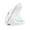 White, variant on 2.4G Wireless Vertical Mouse Rechargeable Upright Ergonomic Mouse 3 Adjustable DPI Levels RGB Flowing Light Plug N Play, Black