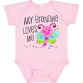 thumbnail image 3 of Inktastic My Grandma Loves Me Cute Dragonfly Boys or Girls Baby Bodysuit, 3 of 5