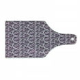 thumbnail image 1 of Purple Paisley Cutting Board, Inspired Illustration with Floral Leafy, Decorative Tempered Glass Cutting and Serving Board, in 3 Sizes, by Ambesonne, 1 of 2