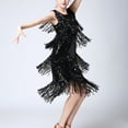 thumbnail image 5 of Salsa Rumba Swing Clubs Fun Dance Recital Themes Outfits Dress Dancewear Black, 5 of 8