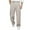 Khaki, variant on Men's Dress Pants Classic Fit Pleated Slacks for Work Comfortable Business Office Casual Formal Trousers with Pockets