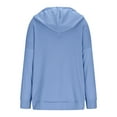 thumbnail image 3 of SHE IS Loose Fitting Sweatshirts for Women Oversized Hoodies for Women Plus Size Womens Pullover Sweatshirts No Hood Dressy Tops for Women Fall Winter My Orders Placed, 3 of 5