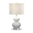 thumbnail image 5 of Evelyn&Zoe Traditional Metal Table Lamp with Satin Nickel Accents, 5 of 11