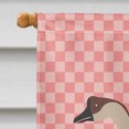 thumbnail image 3 of Carolines Treasures BB7896CHF Chinese Goose Drapeau de Maison en Toile à Carreaux Roses, 3 of 4