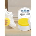 thumbnail image 1 of White Shoe Cleaner Cream - 120g Multi-functional Stain Remover & Deep Cleaning, No Wash Needed, Gentle Formula, 1 of 6