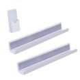 thumbnail image 3 of 2x pizarra blanca estantería magnética ahorro de espacio condimento de cocina multifuncional Blanco mayimx Estantes de pared flotantes, 3 of 9