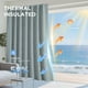thumbnail image 4 of Cortinas opacas Joydeco de lino natural, 132 x 160 cm, 2 paneles, 4 of 8