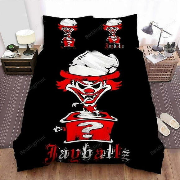 v3573 Bed Sheets Riddle Box Insane Clown Posse Duvet Cover Set Super Bed Sheets IU3573(135x200cm 53x78in)