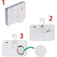 thumbnail image 4 of 3X Termómetro para refrigerador Termómetro digital Termómetro para congelador Refrigerador Termómetro impermeable para congelador con pantalla LCD, 4 of 5