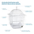 thumbnail image 5 of Prevue Pet Products Scrollwork Bird Cage - White 220W, 5 of 11
