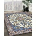 thumbnail image 3 of Ahgly Company Machine Washable Indoor Square Traditional Gray Area Rugs, 4' Square, 3 of 7