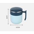 thumbnail image 3 of Tasse à Café Auto-Agitante, Tasse à Café Magnétique Automatique Rechargeable avec Couvercle de Tasse, Auto-Mélange Automatique Inoxydable (Bleu), 3 of 4