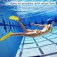 thumbnail image 3 of Windfall Swim Fins, Soft Silicone Foot Fins, Swim Training Fins for Snorkeling Swimming Diving, Floating Fins Comfortable Swim Flippers, Size for Adults Men Women Kids, 3 of 8