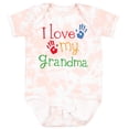 thumbnail image 3 of Inktastic I Love My Grandma Boys or Girls Baby Bodysuit, 3 of 5