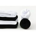 thumbnail image 7 of Lanola Cushion Crew Socks for Women Cotton Running Hiking Athletic Long Socks for Women 5 Pairs, 7 of 7