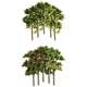 thumbnail image 1 of 10 Piezas árboles Frutales Tren Ferrocarril Paisaje Planta Bonsai DIY Accesorios árbol, 1 of 9