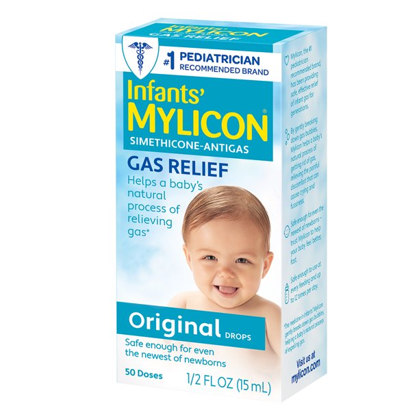 Infants' Mylicon® Gas Relief Original Drops 1/2 fl. oz. Box