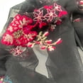 thumbnail image 4 of Stylish Fabric 63 in Floral Flowers Sewing & Craft Fabric by the Yard, Black, 4 of 6