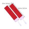 thumbnail image 2 of TEHAUX 2 Pcs Brassards de Capitaine Rouges pour Soccer Soccer avec Sangle Élastique Ajustable, 2 of 8