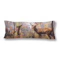 thumbnail image 1 of BSDHOME Cute Deer Tree Forest Animal Body Pillow Covers Case Protector 20x60 inch, 1 of 2