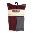 thumbnail image 2 of MUK LUKS Women's Fluffy Dream Tall Boot Socks, 6-Pack, OSFM, 2 of 6