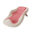 thumbnail image 2 of Soporte de baño para bebé, antideslizante, ergonómico, plegable, color rosa, 2 of 12