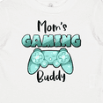 thumbnail image 4 of Inktastic Mom's Gaming Buddy Aqua Controller Boys or Girls Baby T-Shirt, 4 of 5