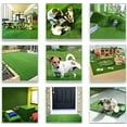 thumbnail image 5 of WIAWG 1.9 ft Artificial Turf Synthetic Grass Mat for Garden Outdoor Rugs Garden Lawn Landscape, 5 of 5