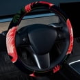 thumbnail image 2 of Flamingo 14.5 Inch Printing PVC Leather Car Wheel Cover Steering Wheel Cover Auto Accessories, 2 of 6