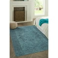thumbnail image 2 of Edingburgh Turquoise Oriental Polyester Digital Print Decorative Area Rug, 2 of 8