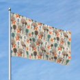 thumbnail image 2 of Lsque Squirrels and Trees Pattern Flag,Squirrels and Trees Printed Garden Flag 48 x 72 in - Double Sided Small Flags for Yard, 2 of 9