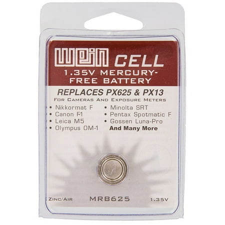 12 Pack Wein Cell PX625 Mercury Free 1.35V Battery, MRB625