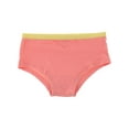 thumbnail image 3 of CTM Girl's Colorful Boy Short Underwear (5 Pack), 3 of 8