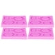 thumbnail image 2 of 4 moldes de silicona para marcos de fotos, para decorar pasteles, para hacer chocolate, 2 of 14