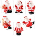 thumbnail image 3 of Figuritas De Navidad En Miniatura, Figuritas De Mesa De Papá Noel, Accesorios De Jardinería De Resina, Regalos De Navidad Para Niños Y Amigos 12 Uds. Kearding HA033669-00, 3 of 6