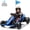 Blue, variant on Joyracer 24V 14Ah Kids Electric Go Kart with Remote Control, 3 Speed Modes 5–10 MPH, 2 * 200W Motors, Metal Frame Ride on Toys Drift Kart for Big Kids, Music & Bluetooth, Blue