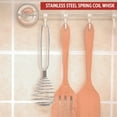 thumbnail image 3 of Coil Wire Whisk Hand Mixer Blender Egg Beater Stainless Steel Tool, 3 of 4