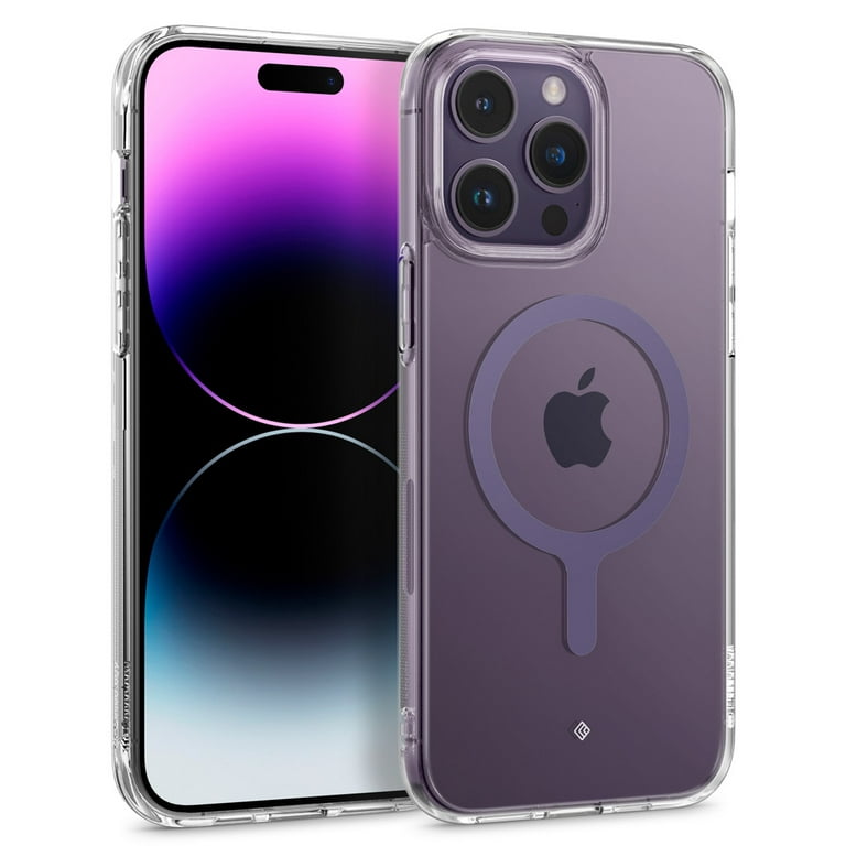 Clear and purple MagSafe iPhone 14 Pro Max case | OtterBox