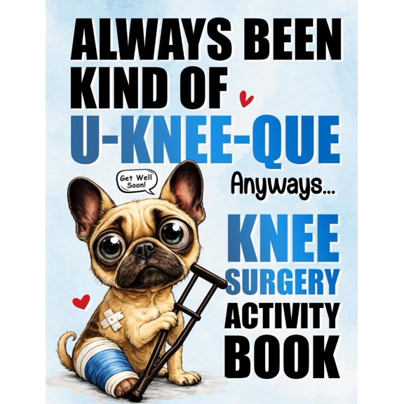 Libro de actividades para la recuperación de cirugía de rodilla