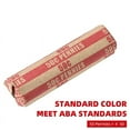 thumbnail image 2 of Penny Coin Wrappers Penny Sleeves Flat Penny Rolls Wrappers 1000PCS, 2 of 6
